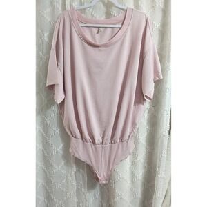 NWOT Size Medium Free People Short Sleeve Bodice Bodysui